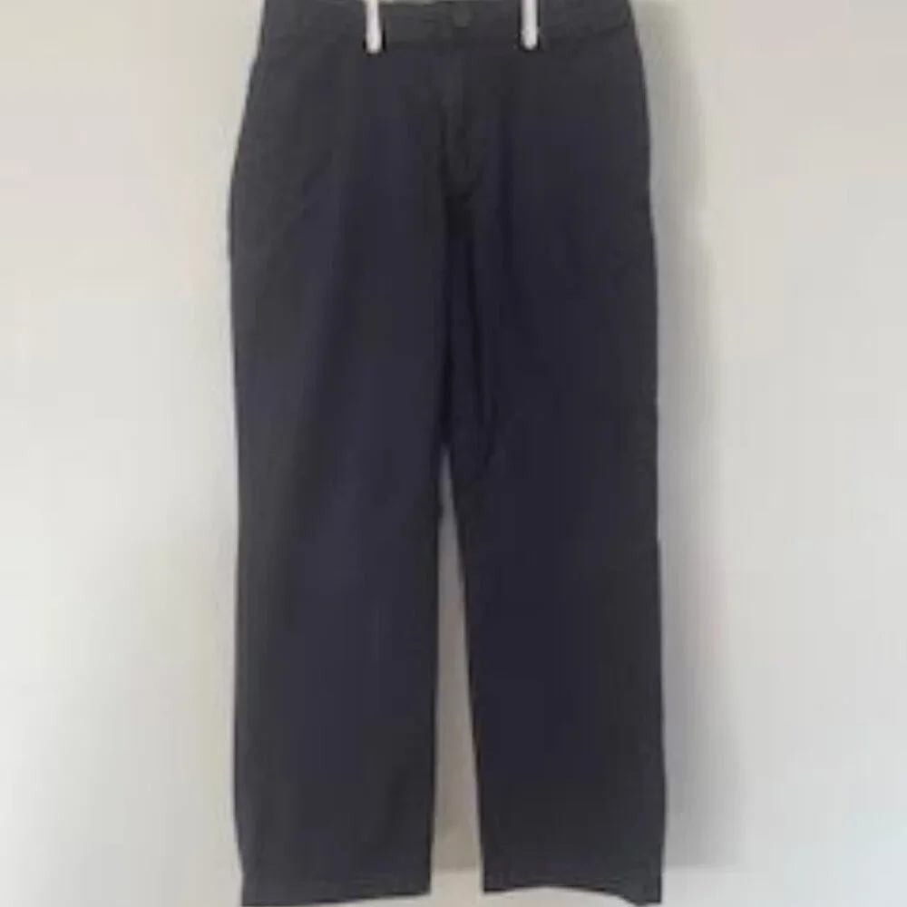 The Children’s Place Boys Uniform Stretch Straight Pants – Navy Size 8 Husky